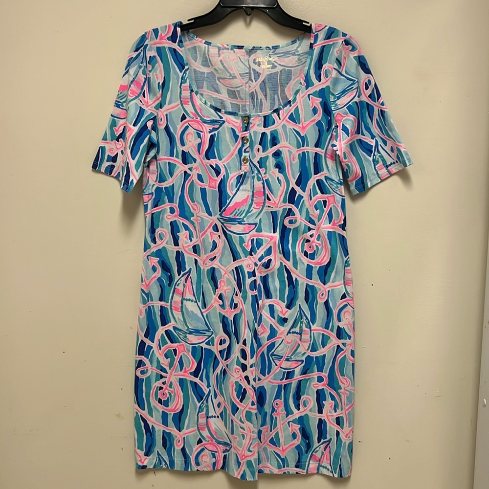 Lilly Pulitzer T-Shirt Dress Small